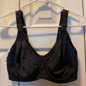 34 F Anita underwire black nursing bra